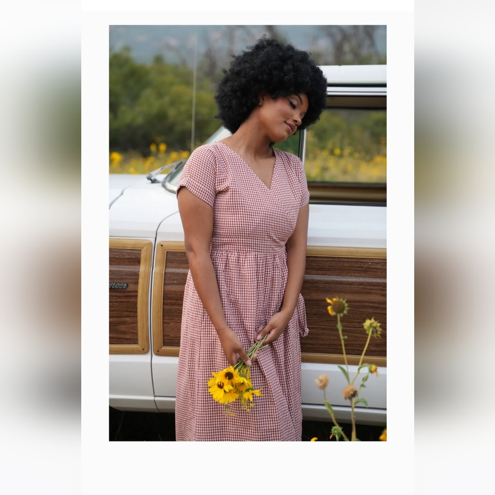 Little Cottonwood Fern Wrap Dress